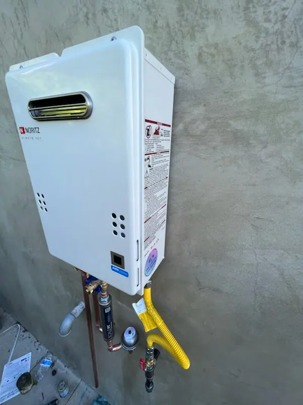 Tankless water heater installation for New Lancaster homes